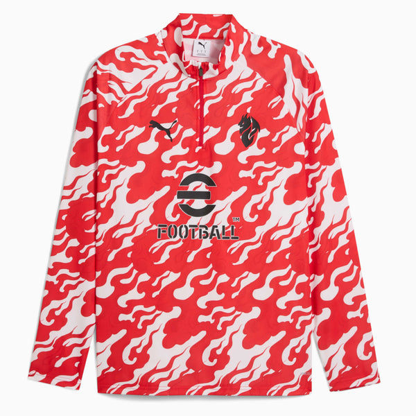 AC Milan 2025/26 Men's Pre-match 1/4 Zip Top